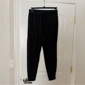 NWT Area Stars Women’s Hight Rise Black Tie-Waist Pants L